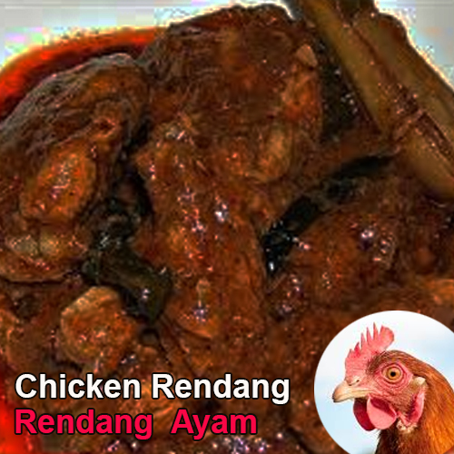 Rendang Ayam -500 Gram Clone